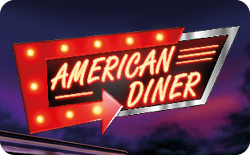 American Diner button